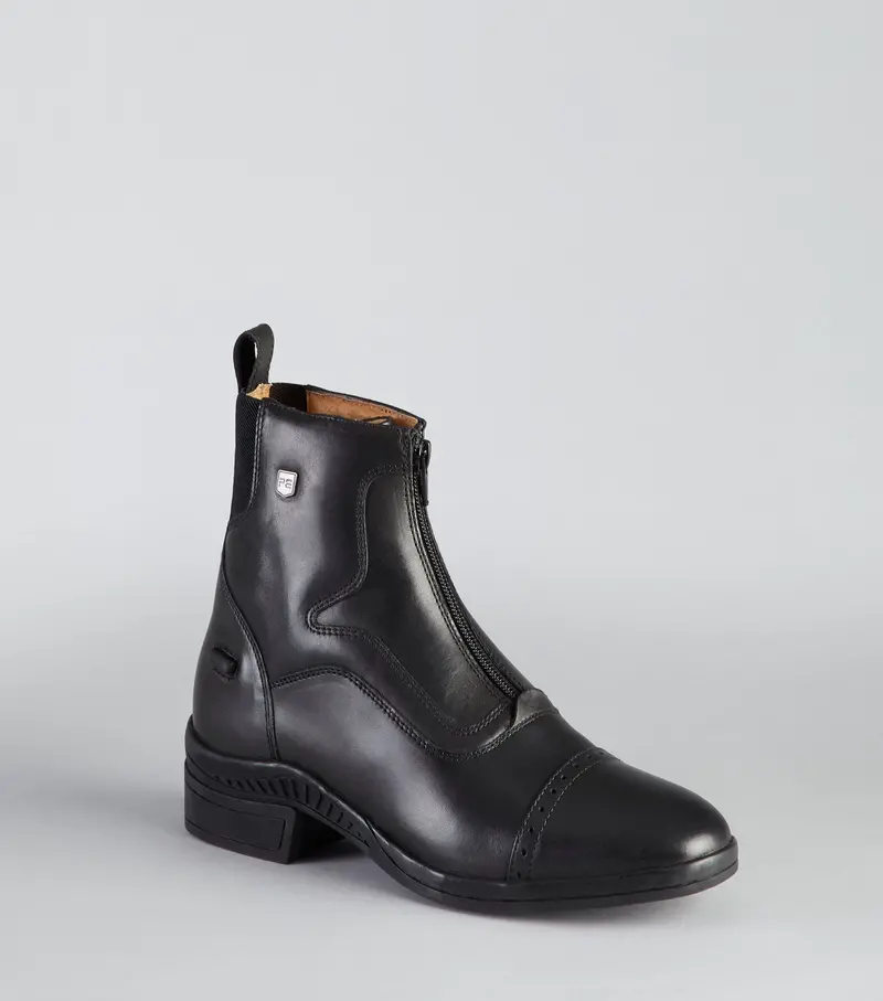 Sale - Loxley Ladies Leather Paddock/Riding Boots Black 1