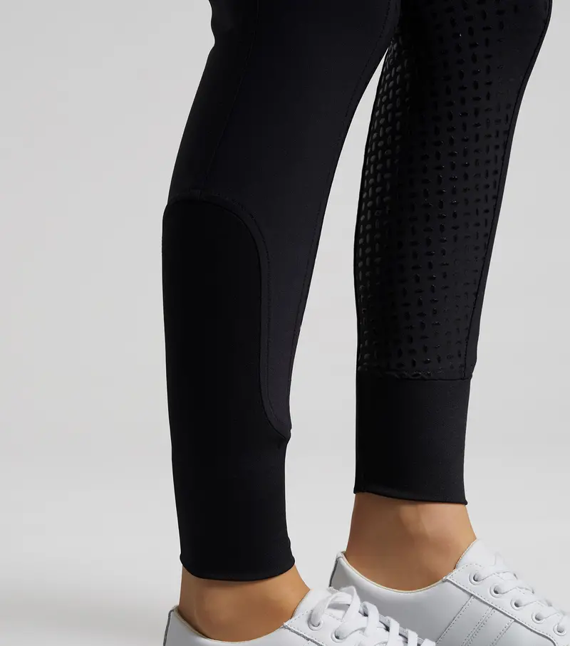 Sale - Milliania Ladies Full Seat Gel Riding Breeches Black 5
