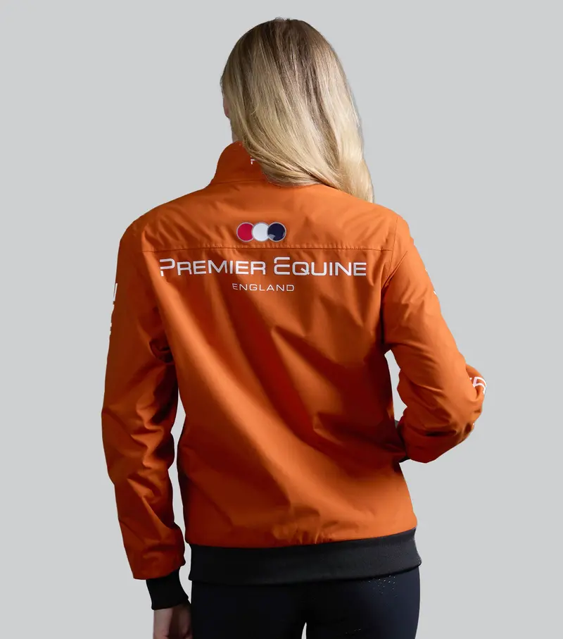 Sale - Omnia Womens Waterproof Riding Jacket Burnt Orange 2