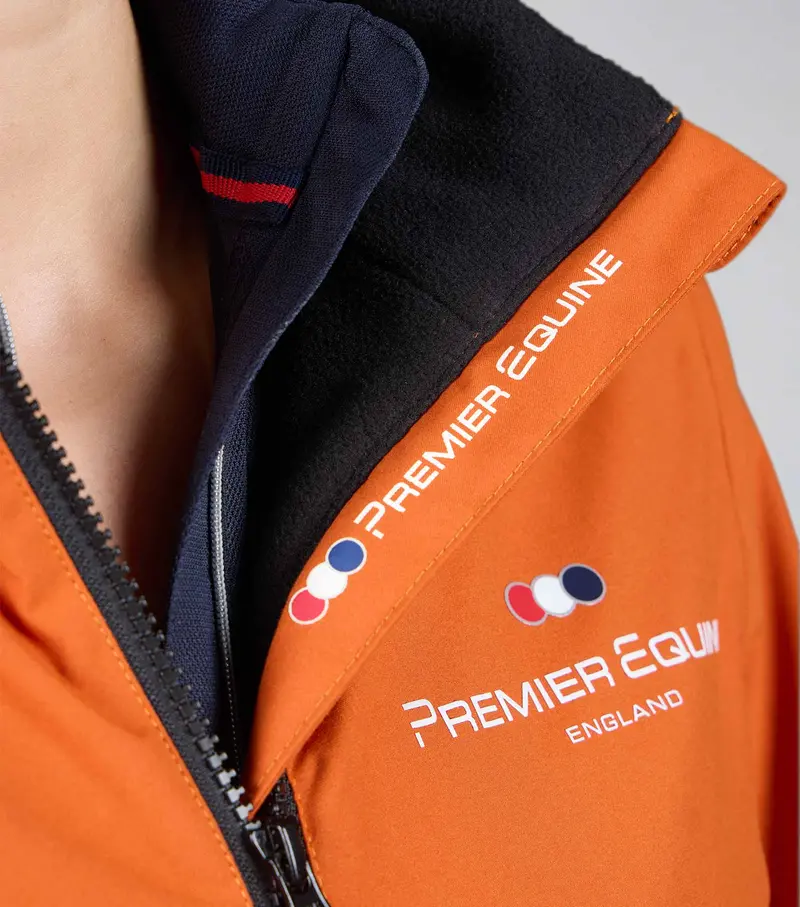 Sale - Omnia Womens Waterproof Riding Jacket Burnt Orange 4