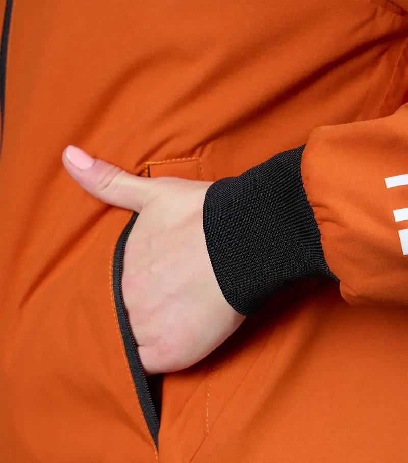 Sale - Omnia Womens Waterproof Riding Jacket Burnt Orange 5