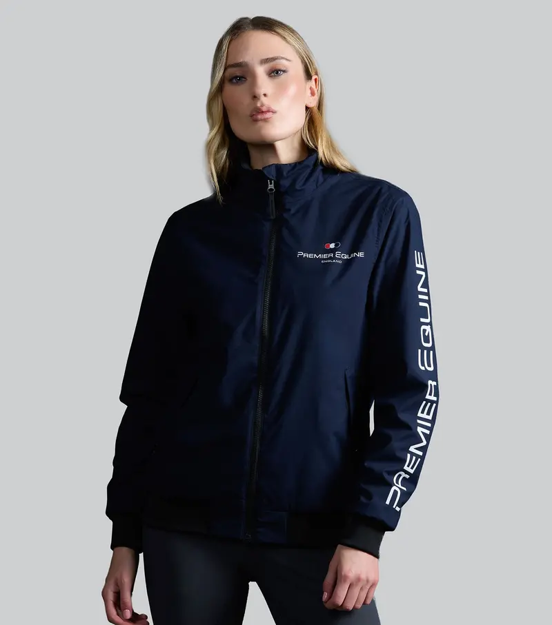 Sale - Omnia Womens Waterproof Riding Jacket Navy 1