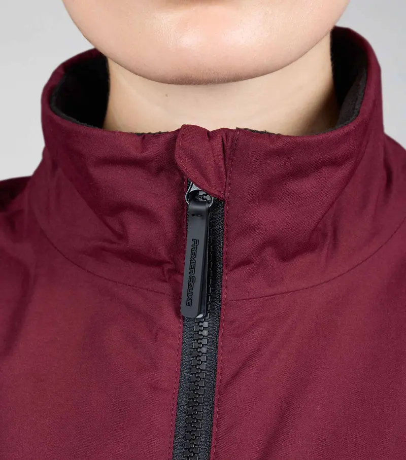 Sale - Omnia Womens Waterproof Riding Jacket Wine 3