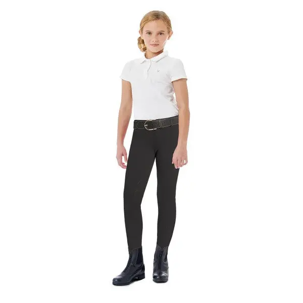 Sale Ovation Child's Aerowick Griptec Knee Patch Tights 1