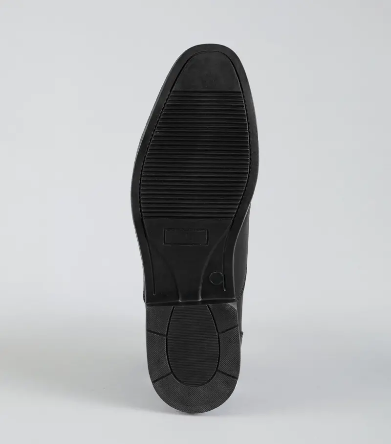 Sale - Rossago Synthetic Chelsea Paddock Boots Black 5