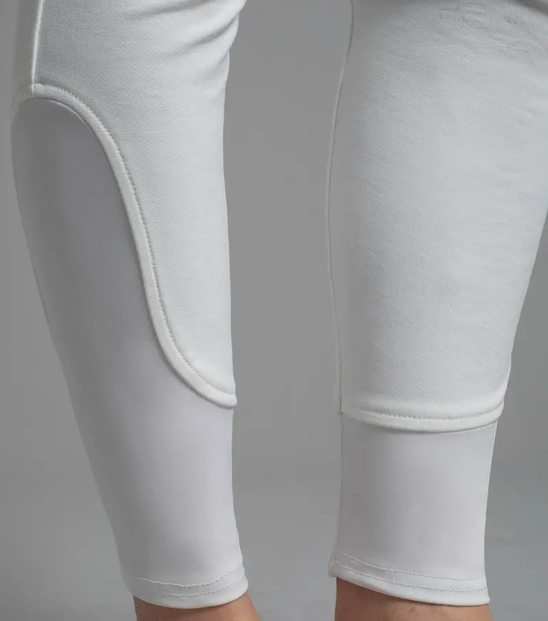 Sale - Santino Men's Gel Knee Competition Breeches White 6
