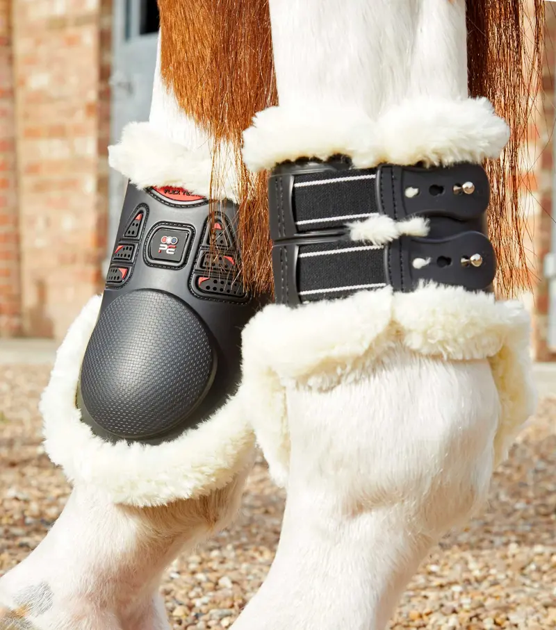 Sale Techno Wool Fetlock Boots Black 1