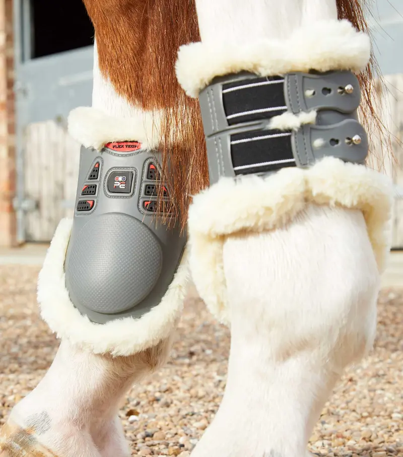 Sale Techno Wool Fetlock Boots Grey 1