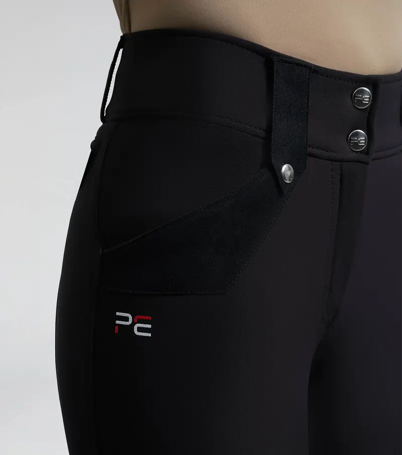 Sale -Torino Ladies Full Seat Gel Riding Breeches Black 3
