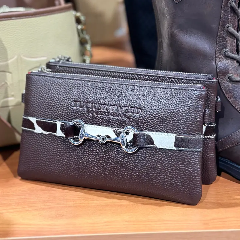 Sale Tucker Tweed Wellington Wristlet 14