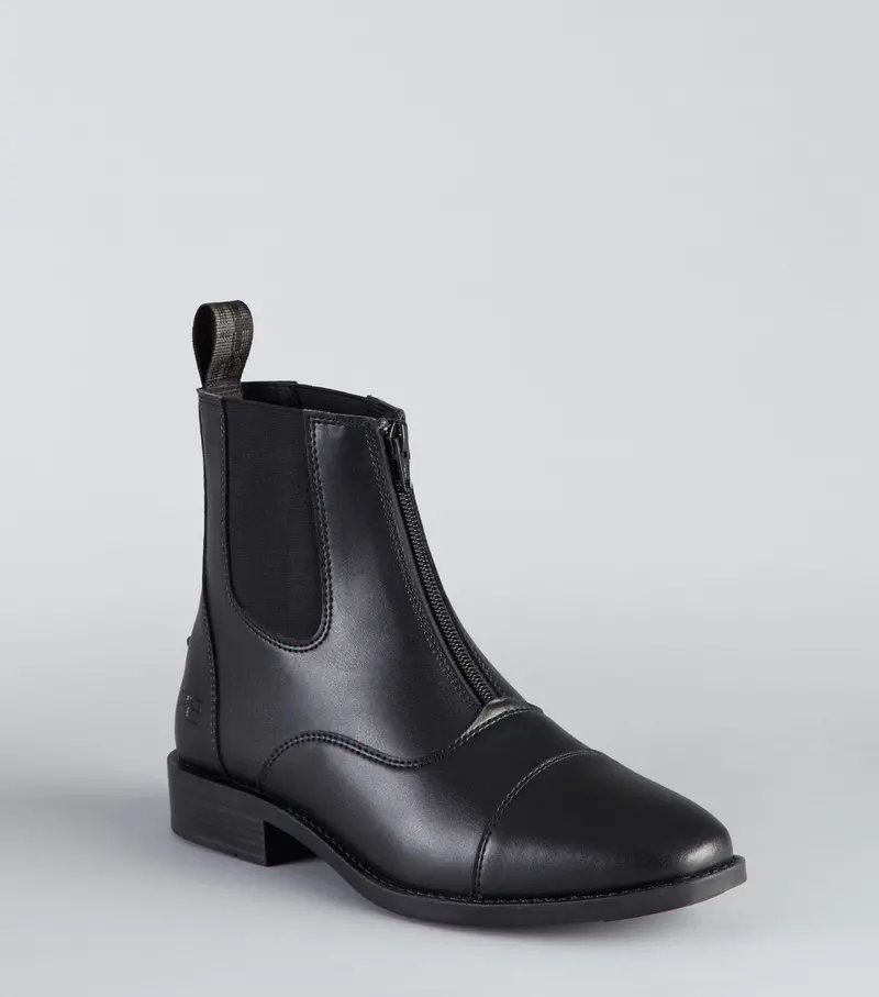 Sale - Volens Synthetic Paddock Boots Black 1