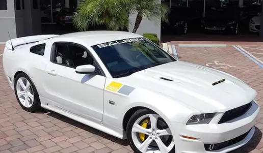 Saleen Mustang Windshield Logo Banner 37"X 2.7" Multiple Colors 1