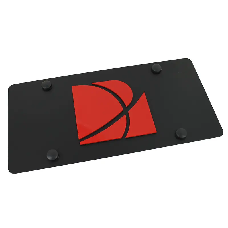 Saturn Carbon License Plate (Black) 1