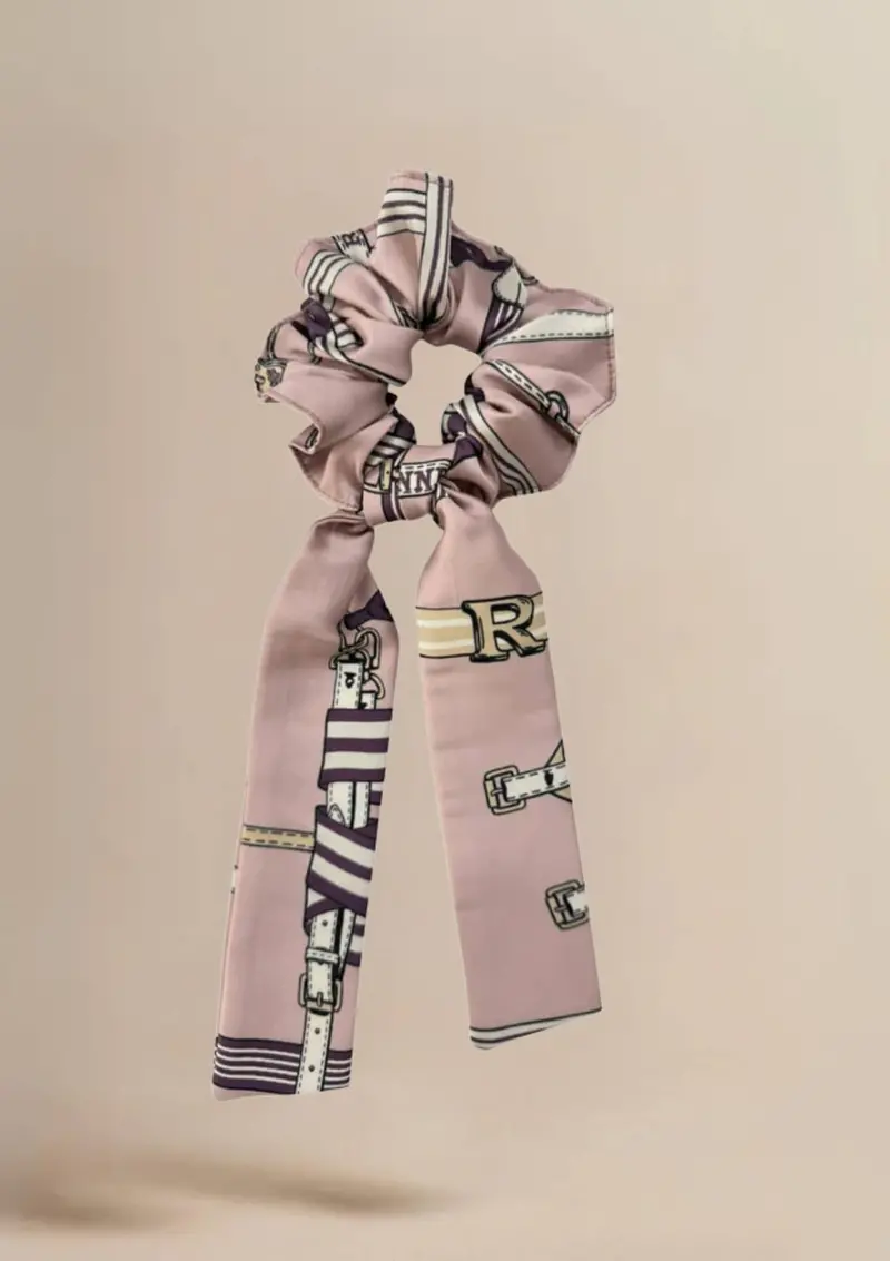 Scarf Hair Scrunchie 1