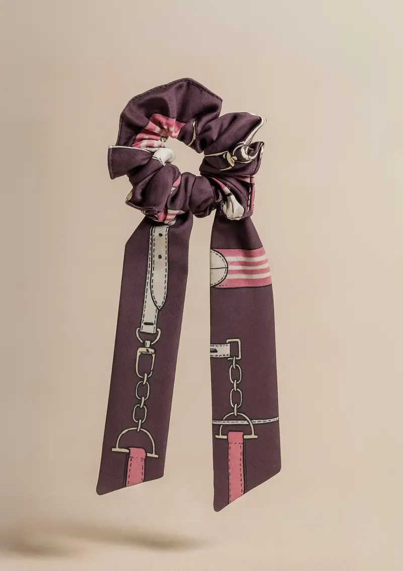 Scarf Hair Scrunchie 2