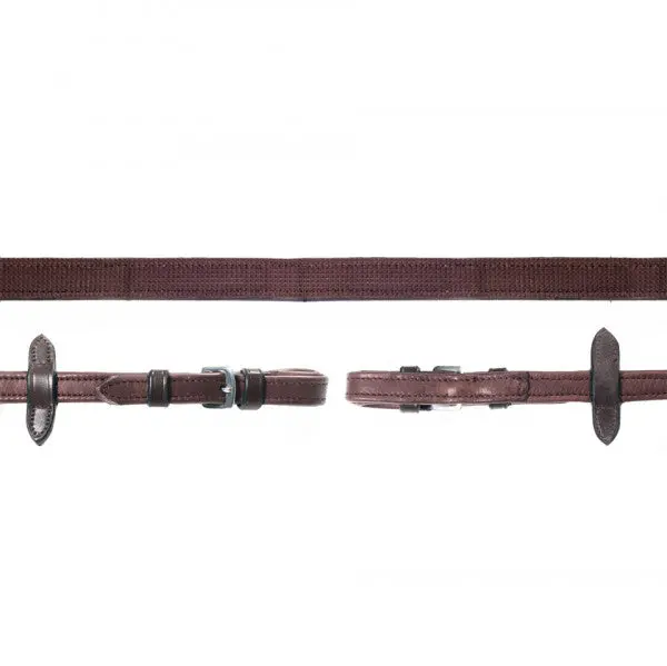 Schockemohle Durasoft Grip Rein with Integrated Hand Stops