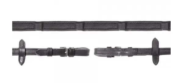 Schockemohle Durasoft Rein Set Featuring Ergonomic Hand Stops
