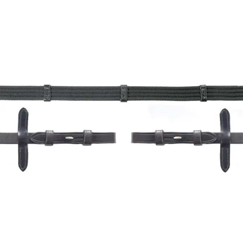 Schockemöhle Web Reins With Hook & Stud 1