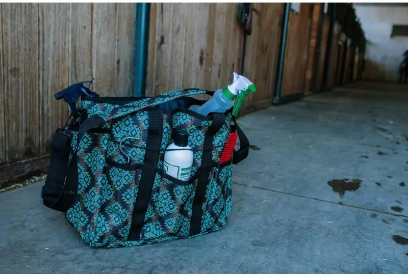 Schulz Equine Aztec Jungle Grooming Tote 1