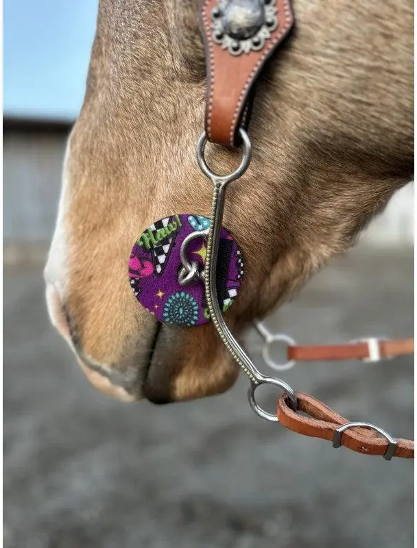 Schulz Equine Neon Yeehaw! Bit Guard 1