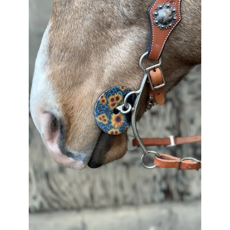 Schulz Equine Wild Sunflower Bit Guard 1