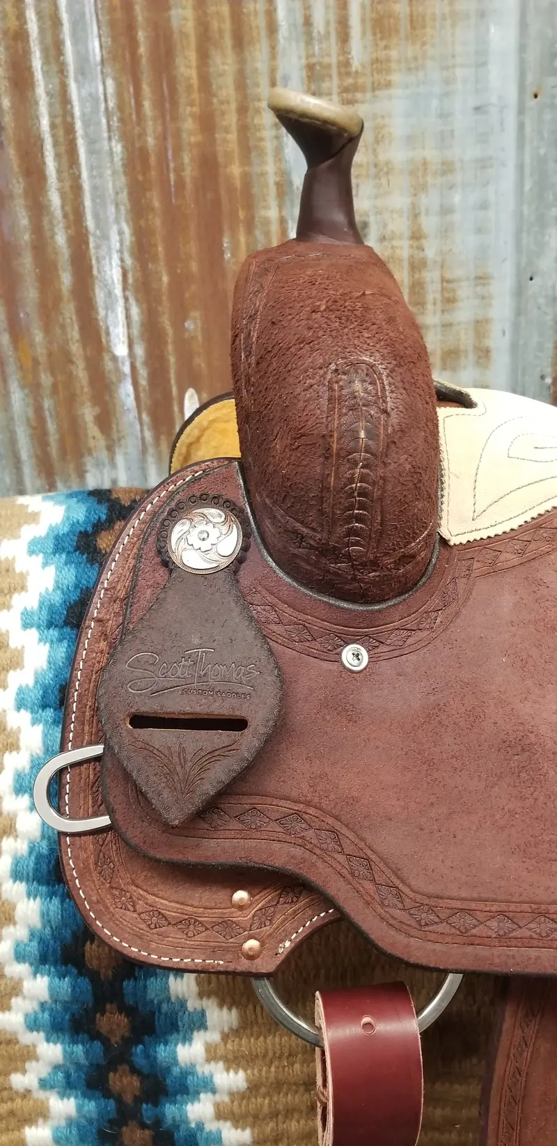 Scott Thomas 15.5" All Around Saddle 2