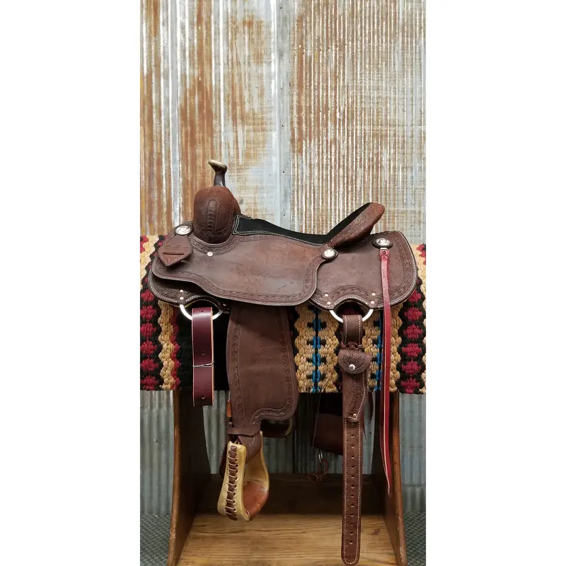 Scott Thomas 15.5" Custom All-Around Saddle 1