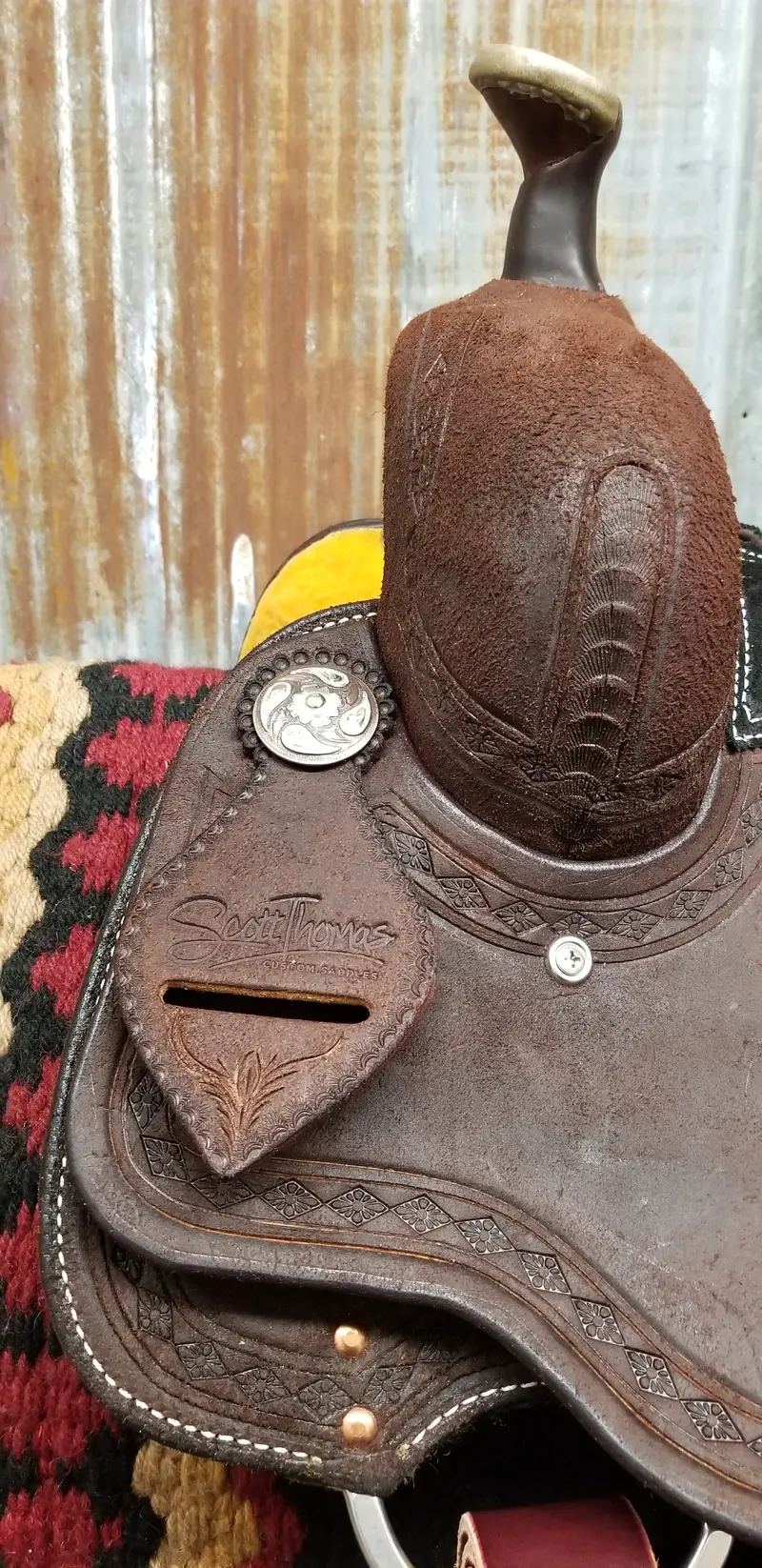 Scott Thomas 15.5" Custom All-Around Saddle 2