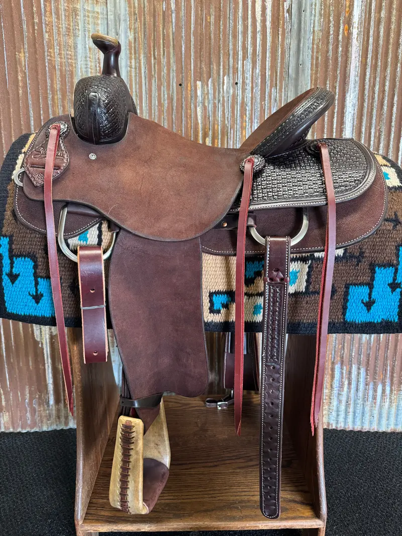 Scott Thomas Custom Heavy Oiled Chocolate Association Rancher 1