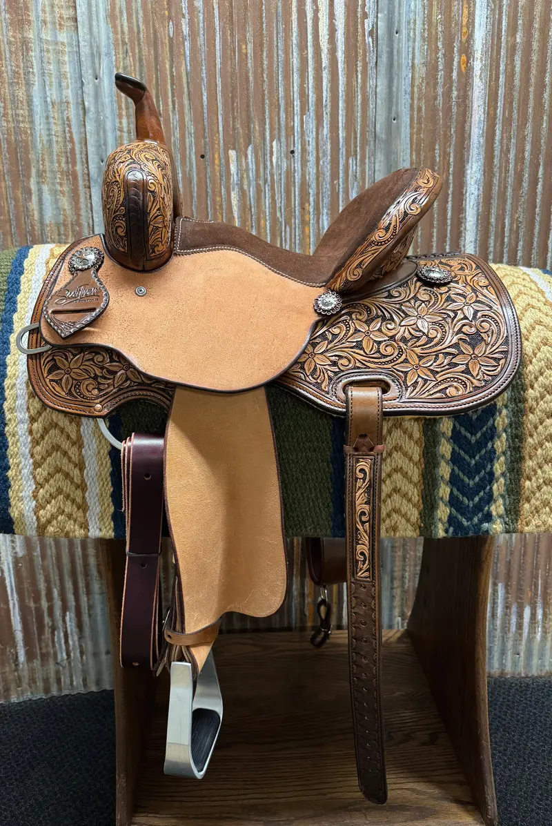 Scott Thomas Custom Vintage Campbell Flower Barrel Racer 1