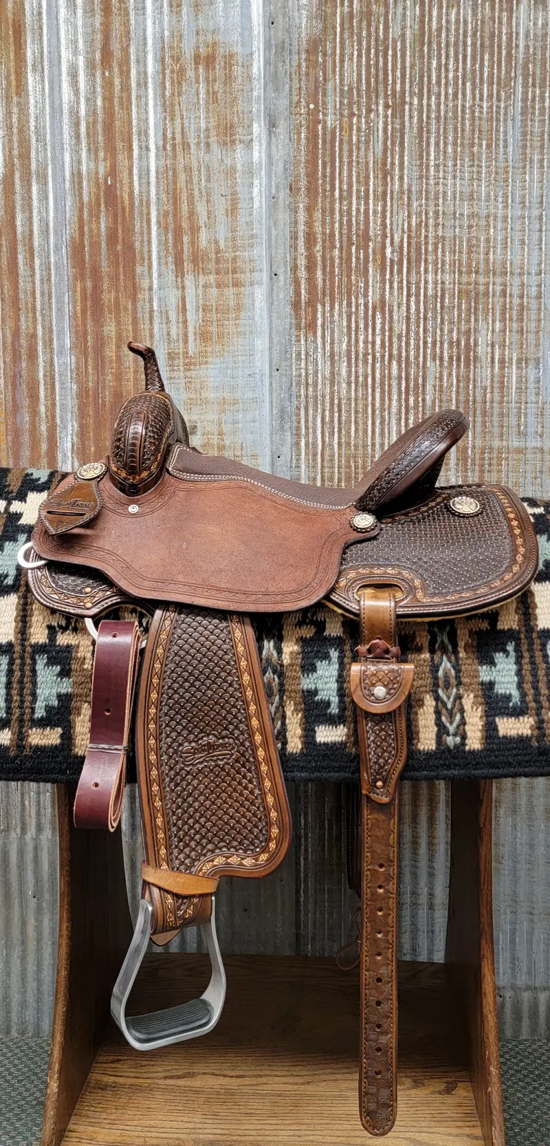Scott Thomas Flex Barrel Racer Saddle 1