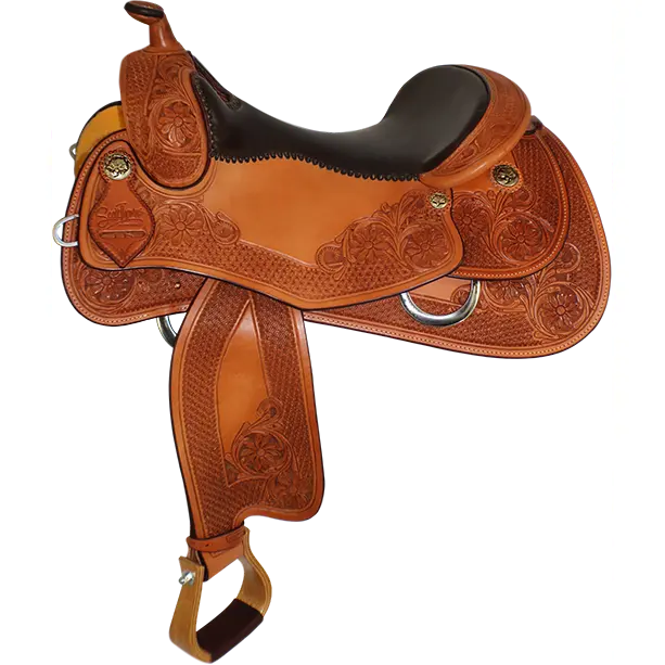 Scott Thomas Medium Oil Snowflake Reiner Saddle 8