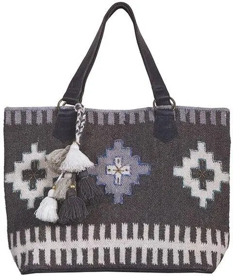 Scully Womens Woven Handbag 1