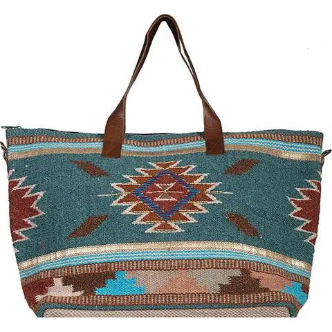 Scully Womens Woven Handbag 1