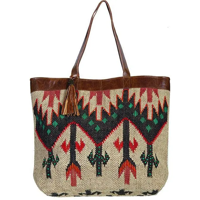 Scully Woven Handbag 1