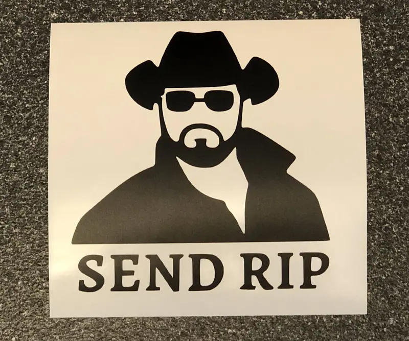 Send Rip Vinyl Decal Sticker 3" 5" 8" 12" 1