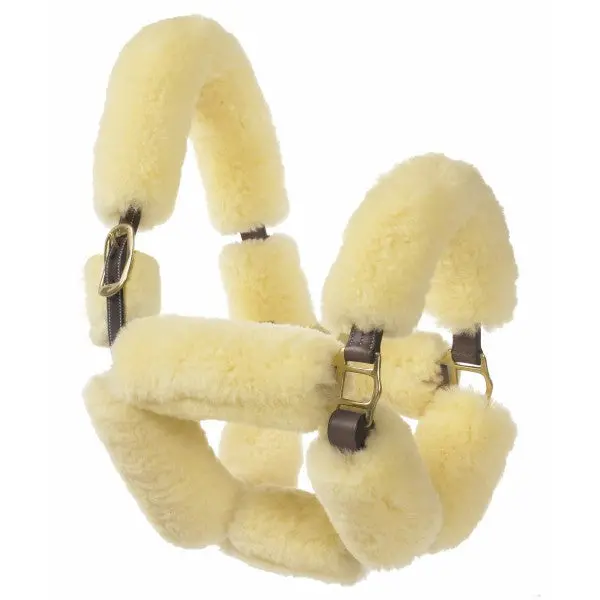 Sheepskin Covered Halter 1
