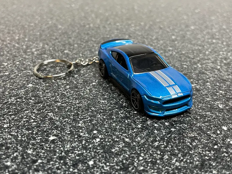 Shelby Mustang Gt350r Gt350 Keychain Hot Wheels Matchbox 1