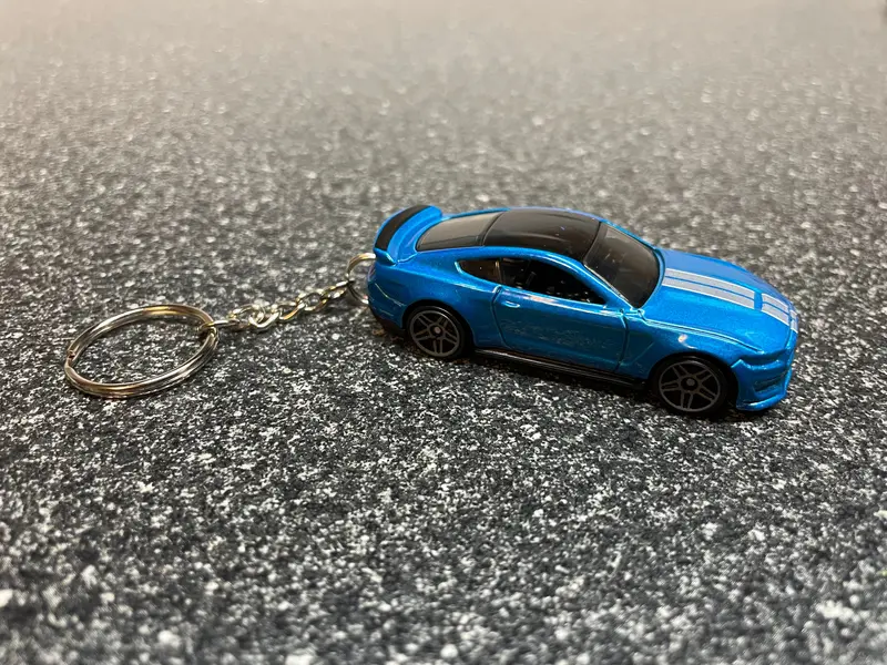 Shelby Mustang Gt350r Gt350 Keychain Hot Wheels Matchbox 2