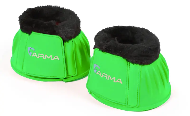 Shires Arma Fleece Trimmed Over Reach Boots 7