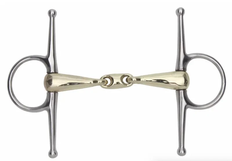 Shires Full Cheek Brass With Lozenge 1