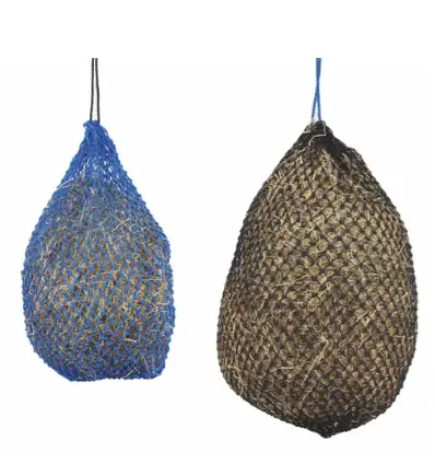 Shires Greedy Feeder Hay Net  Royal Blue 39" 1