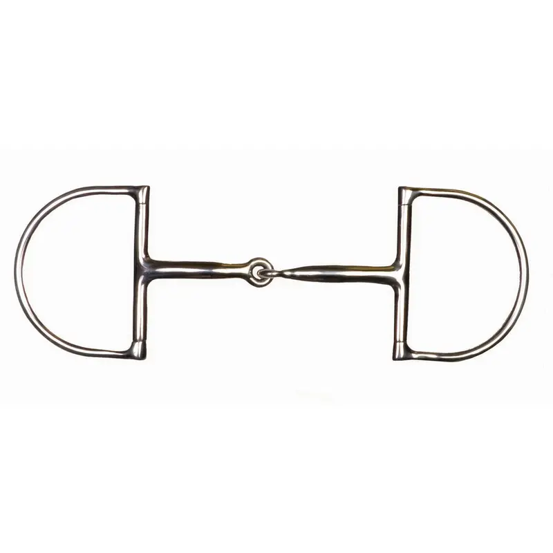 Shires Hunter D-Ring Curved Snaffle Bit 1