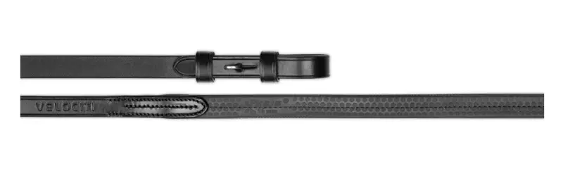 Shires Lusso Nylon Insert Rubber Grip Reins 1
