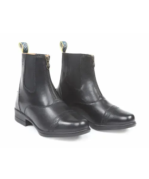 Shires Moretta Rosetta Black Paddock Boots 1