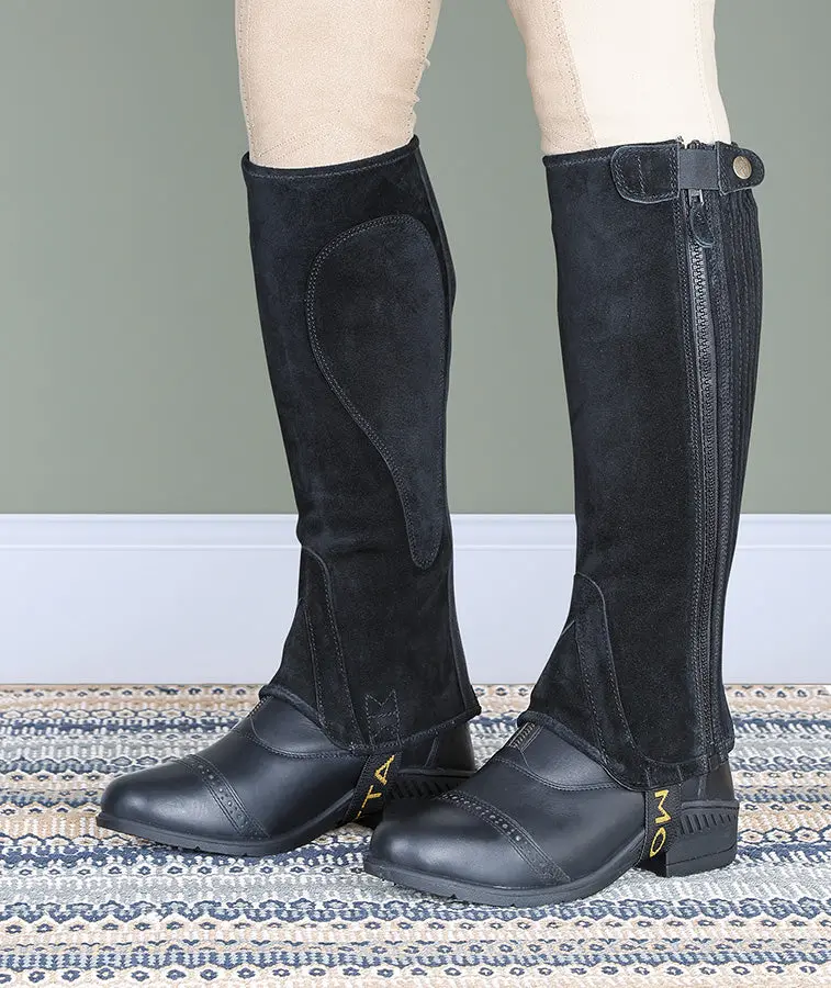 Shires Moretta Suede Half Chaps 1