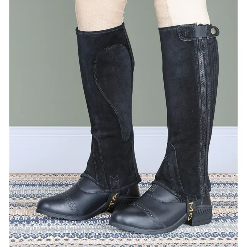 Shires Moretta Suede Half Chaps - Childs 1