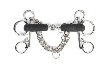 Shires Tom Thumb Rubber Jointed Pelham 1
