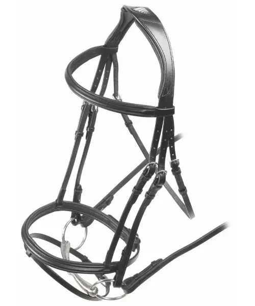 Shires Velociti Padded Raised Flash Bridle 1