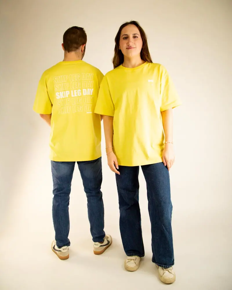 Skip Leg Day Oversized Tee 2